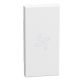 Light Now - Tecla axial com símbolo ventilação - 1 módulo - White
