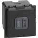 Living Now - Carregador USB 1 x Tipo-C - Carregamento rápido 30 W - 2 módulos