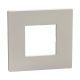 Light Now - Quadro de acabamento - 2 módulos - Sand Stone