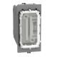 Light Now - Inversor de grupo axial luminoso (Led azul) - 10 AX-250 V~ - 1 mód