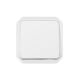 Plexo New IP55 componível - Botão simples (NA), Branco