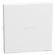 Light Now - Tecla axial com símbolo chave - 2 módulos - White