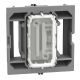 Light Now - Inversor de grupo axial luminoso (led branco) - 10 AX-250 V~ - 2 mód