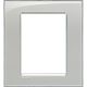 Livinglight - Quadro para 3 + 3 módulos - Cinzento gelo