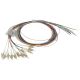 Conjunto de 12 pigtails - OM4 LC-PC
