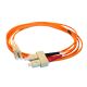 Cordões óticos multimodo OM2 (50/125 μm) - LC /SC duplex - 2 m