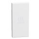 Light Now - Tecla axial com símbolo aquecimento - 1 módulo - White