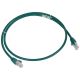 LCS3 - Cordões RJ 45 cat. 6A - U/UTP impedância 100 Ω - LSFH - verde - 1m 