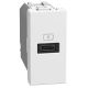Light Now - Tomada carregadora USB Tipo C Power Delivery (20W) - 1 módulo - White