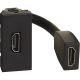 Light Now - Tomada HDMI - 1 módulo - Dark