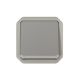 Plexo New IP55 componível - Comutador de escada luminoso, Cinzento
