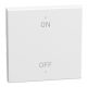 Light Now MYHOME - Tecla com símbolo - ON-OFF, 2 funções, 2 módulos - White
