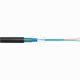 Cabos fibra ótica monomodo OS 2 (9/125 µm) exterior fita aço ondulada 6 fibras