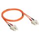 Cordões óticos multimodo OM2 (50/125 μm) - SC /SC duplex - 1m