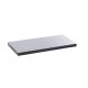 Placa de acabamento Inox p/ tampa metálica - caixas de chão de 8/12 módulos