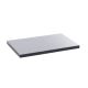 Placa de acabamento Inox p/ tampa metálica - caixas de chão de 12/18 módulos