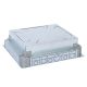 Caixas de encastrar autoajustável -  65 a 90 mm - p/ caixa de chão 12/18 módulos