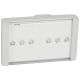 B66LED Bloco iluminação emergência P-NP 450LM 1H IP66 Autoteste/Endereçável