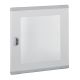 Porta de vidro plana para quadro XL³ 160/400  - altura 600/695 mm