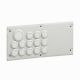 Placa passa-cabos Cabstop IP55  para quadros Atlantic - 14 entradas 