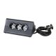 Bloco multitomadas c/ suporte para tablet 3 x 2P+T com USB - cabo 1,5m - Preto