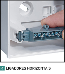 Cuadro electrico empotrable Legrand Practibox S 135044 con puerta opaca 48  modulos