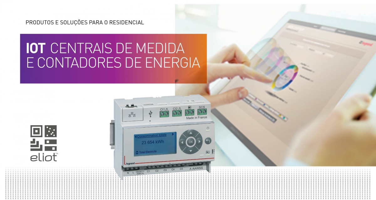 Centrais de medida e contadores de energia