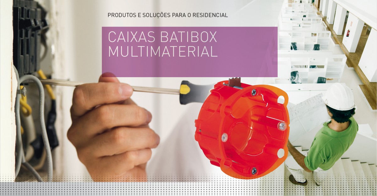 Caixas Batibox™ multimaterial