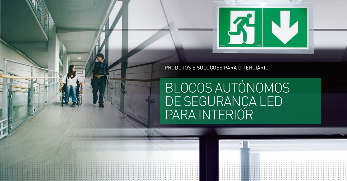 Blocos autónomos de segurança para interior