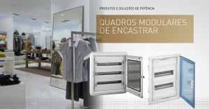 Quadros modulares de encastrar