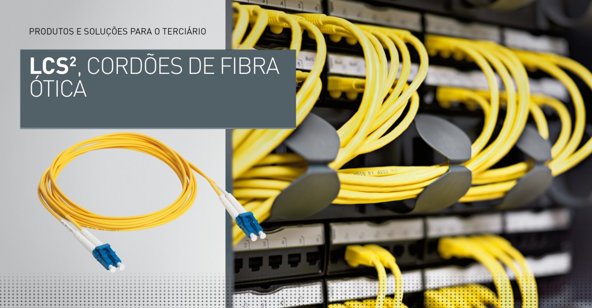 Cordões de fibra ótica