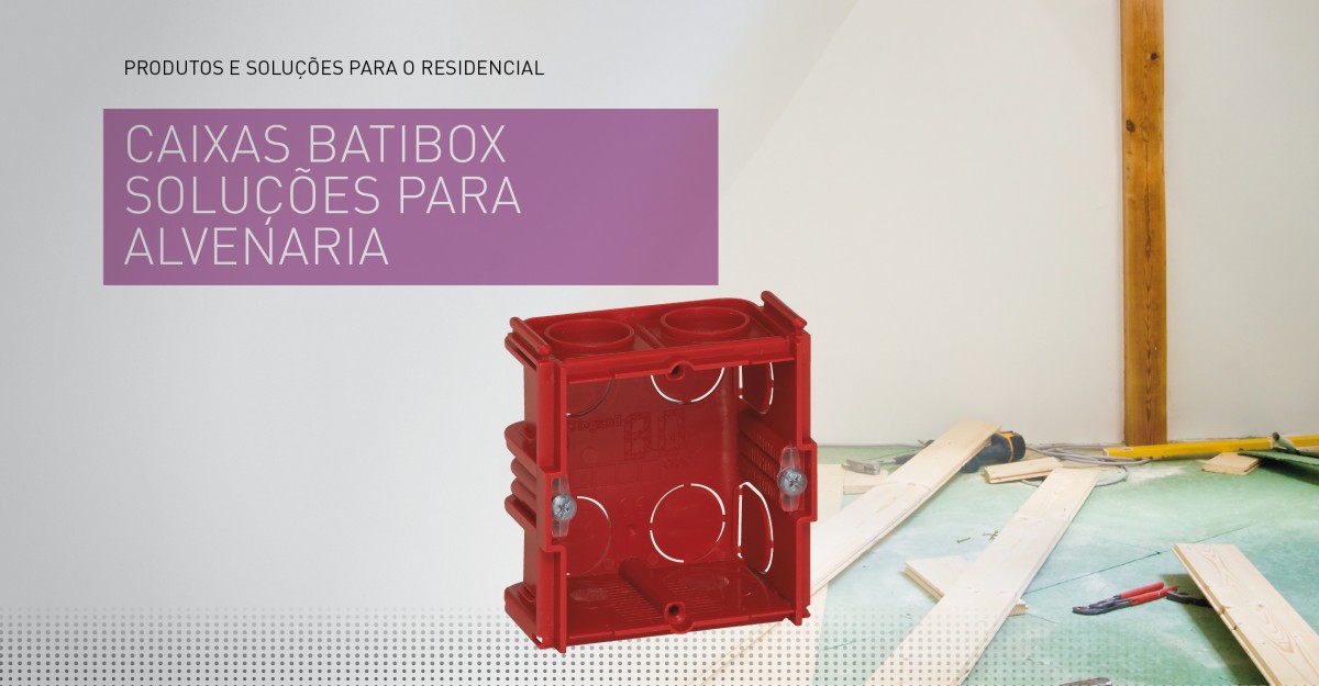 Caixas Batibox™ para alvenaria