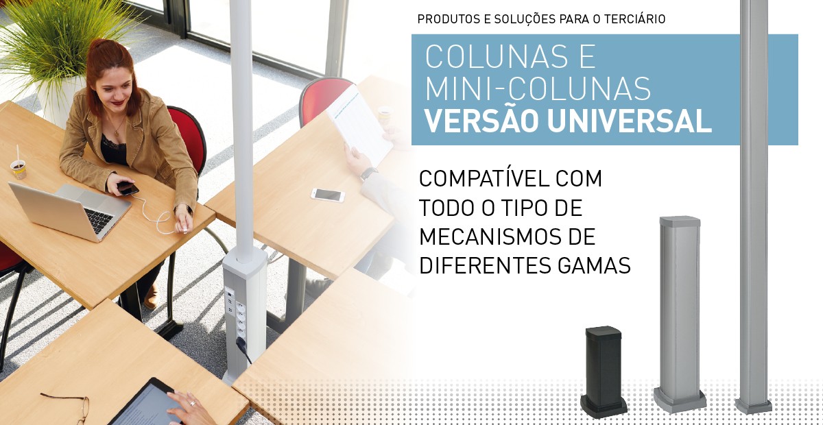 Colunas e mini-colunas versão &quot;universal&quot;