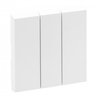 Tecla tripla - Branco