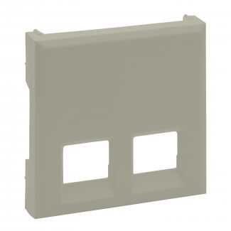 Centro para 2 x RJ 45 - Areia