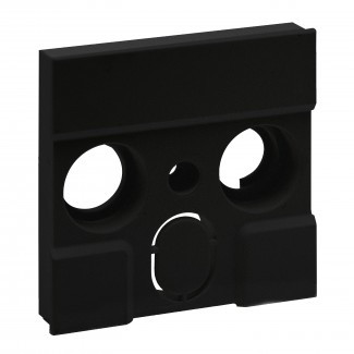 Espelho central TV+R-SAT adaptador/universal - Preto mate