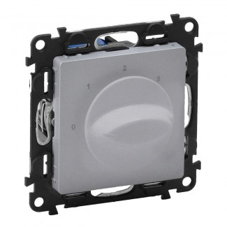Interruptor para comando de ventilação (4 posições), Alumínio
