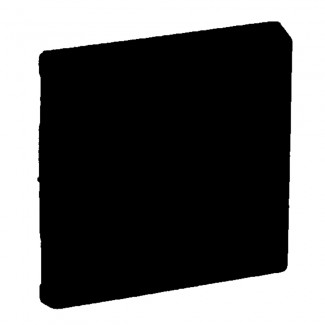 Tecla para interruptor bipolar - Preto mate
